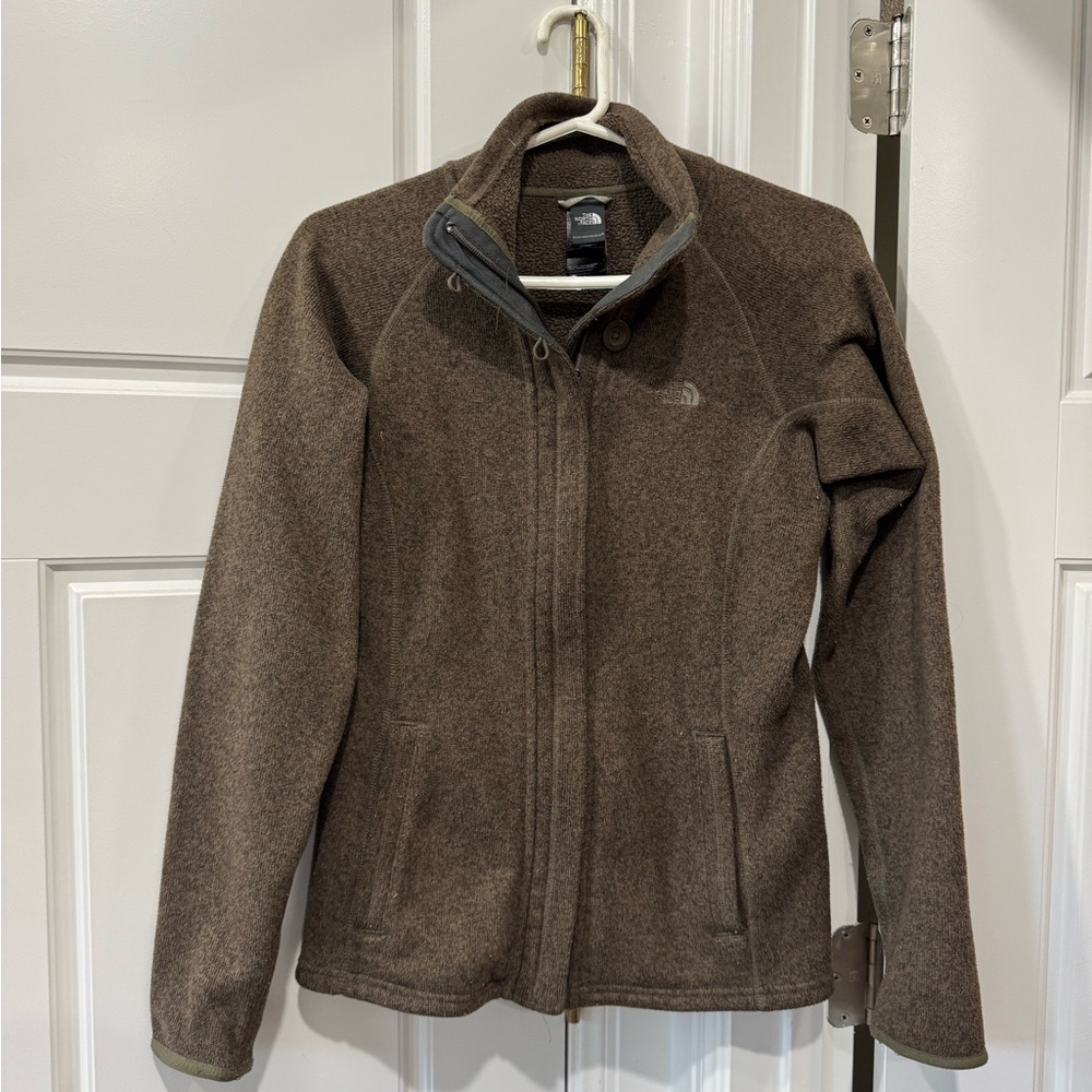 The North Face Women's Brown Sweater Jacket